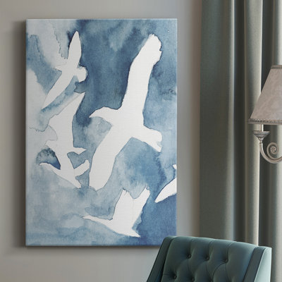 " Soaring Flock I " Painting Print