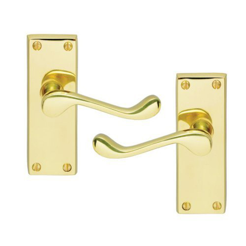 Scroll Lever Latch Door Handles