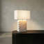 Lampe de table en marbre Gaheris