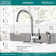 Precept Single Handle Kitchen Faucet with Side Spray