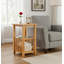 End Table with Built-In Outlets
