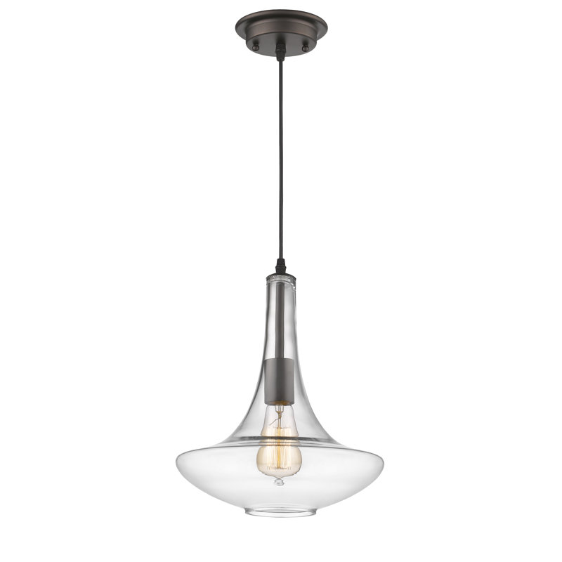 Luminaire suspendu simple à 1 lumière Dominguez