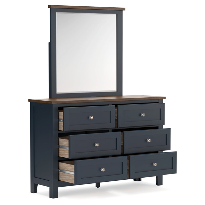 Commode et miroir Leani