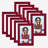 Red Wood Picture Frame - Set of 10-90544150