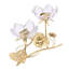 18.8Cm Glass Metal Tabletop Votive Holder