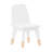 Kids 4-Piece Wood Seating Set With Table, 2 Chairs, And Bench Seat For 2-1555409702