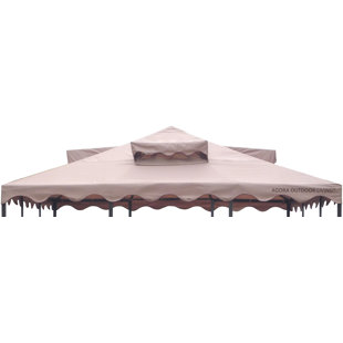 Auvent de remplacement pour abri de jardin Vignola