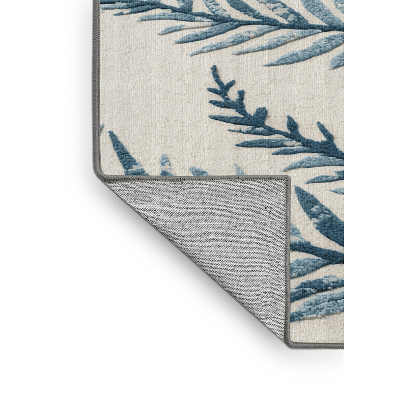 Tapis gris lavable à la machine
