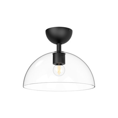 Casoria Glass Semi Flush Mount