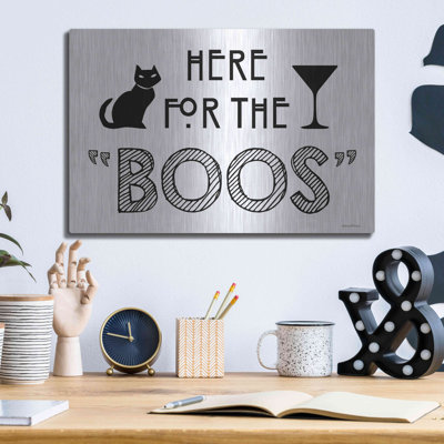 " Here For The Boos " by Lettered & Lined