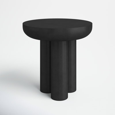 Ansel Concrete Top End Table