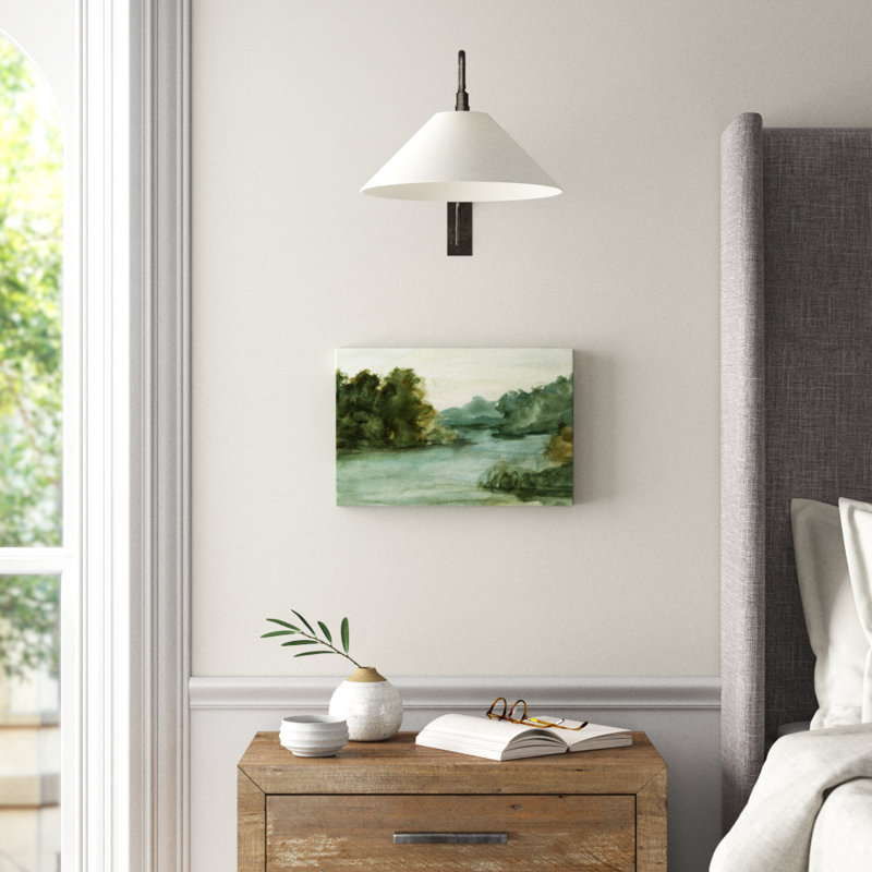 Sketchbook I by Ethan Harper - Painting Print, Black Floater Framed, 30cm H x 46cm W