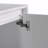 Freestanding Bathroom Storage Cabinet, 12" S,Soft Close Doors,Floor Mounting Design,(Kd-Packing)