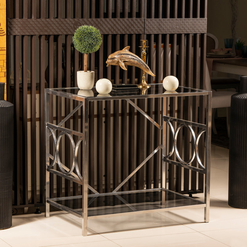 Console 33,46 po Jaxxon, Chrome