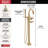 Floor Mount Tub Filler Trim-124954687