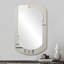 Grand miroir mural géométrique géométrique Balance I - Abstrait Minimalisme Asymétrique-107247332