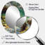 Miroir mural gris traditionnel River Trout-857433363