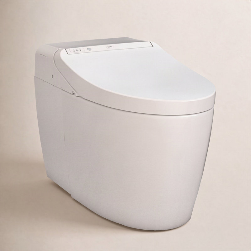 Washlet® Dual-Flush Elongated One-Piece Toilet (Seat Included)