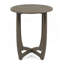 Table en bois circulaire 27,5 po Hermosa