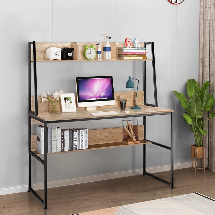 47 Computer Desk with Hutch and Bookshelf - On Sale - Bed Bath & Beyond -  26038456