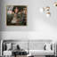 Oliver Gal Roses Floral Glam - Framed Acrylic Glass Wall Art-789295475-789295477