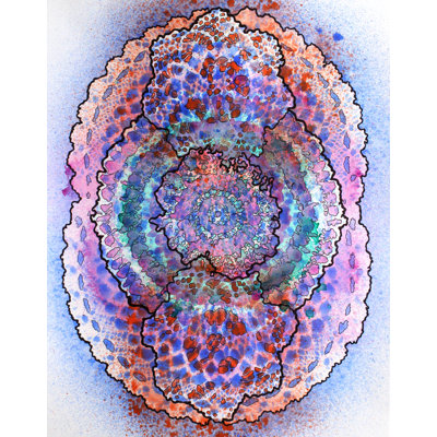 Stain 10 Print by Katie Schutte
