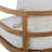 Santa Barbara Teak Right Arm Facing - Natural Teak-62363223-48656511-63326306