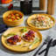 Gibson Home Canyon Crest 12-Piece Stackable Matte Melamine Dinnerware Set-72615069