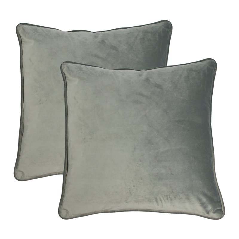 Coussin décoratif, Gris argenté