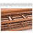 Chinese-Style Solid Wood Double-Layer Storage Shelf With Shoe Rack Function