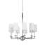 Frederick Cooper 9 - Light Shaded Wagon Wheel Chandelier