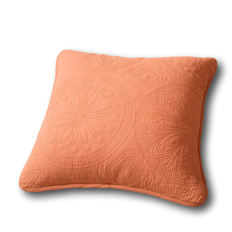 Tuscany Sunshine Cotton Sham Set, Euro