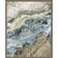 Chierika Stone I - peinture sur toile à cadre flottant