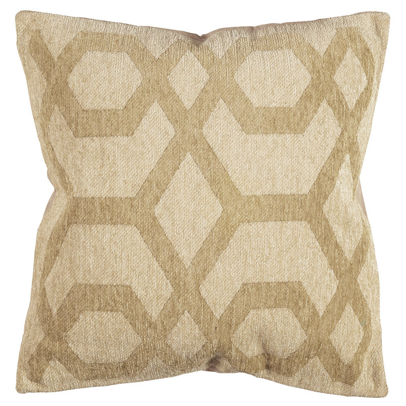 Geometric Chenille Pillow Cover