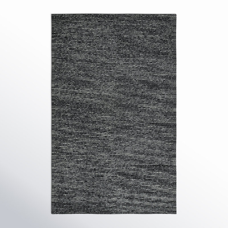 Wool Abstract Rug, Rectangle 5' x 8'