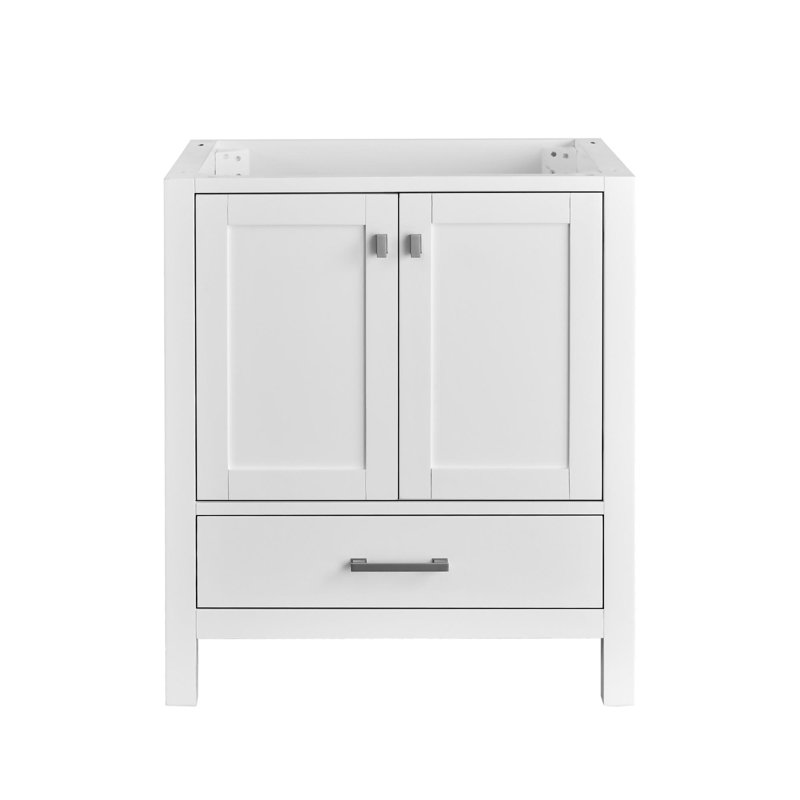 Meuble-lavabo simple 30 po avec lavabo sur pied