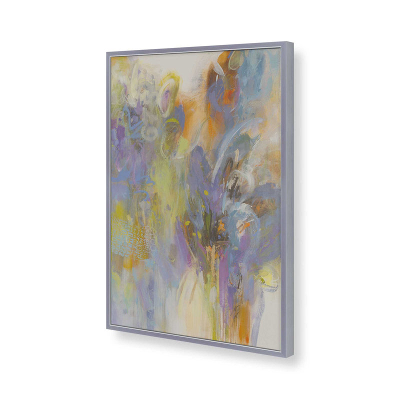 Spring Loaded by Janet Bothne Art Print, Impression sur cadre ouvert sans papier mat, Argent argent, H 24 po x l 18 po