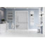 Ensemble de douche rectangulaire 66 "H 88" H