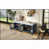 Bleu marine antique, beige