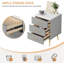 41cm W Manufactured Wood Bedside Table-87968559