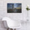 Mur en métal Breakwater Bay «Pemaquid Point Langle in Sunset» par Rick Berk