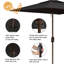 Parasol de marché carré 6 pi Nahlani-267458418