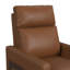 Fauteuil inclinable P2 en brun clair caillou