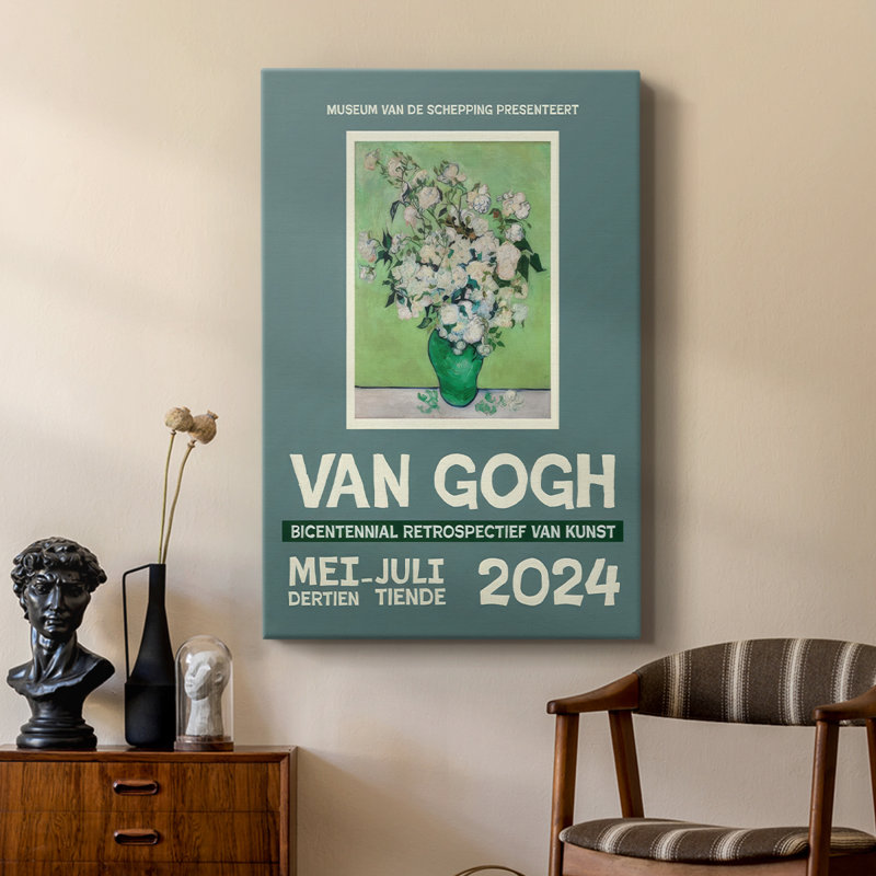 Exposition Van Gogh, affiches III - galerie sur mesure Cavas, H 12 po x l 8 po