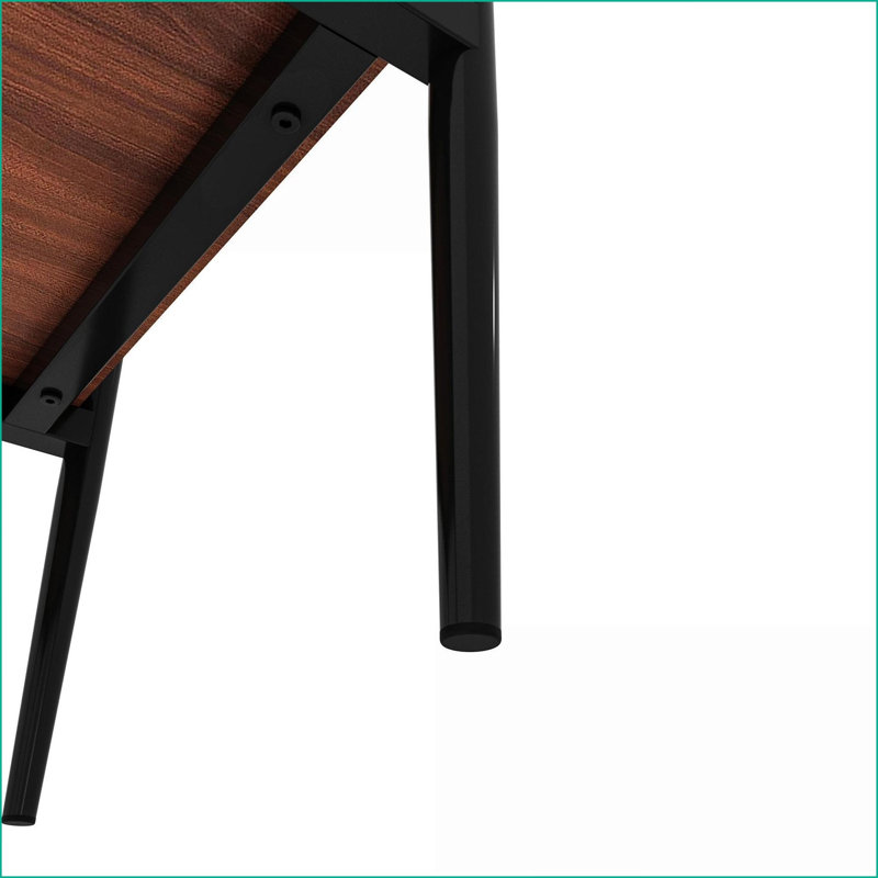 Gray Tempered Glass Coffee Table with Iron Legs, Easy-Clean, 110lbs Capacity &amp; Storage, Black/Brown, Gray