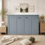 Lit escamotable simple, peut être plié dans une armoire