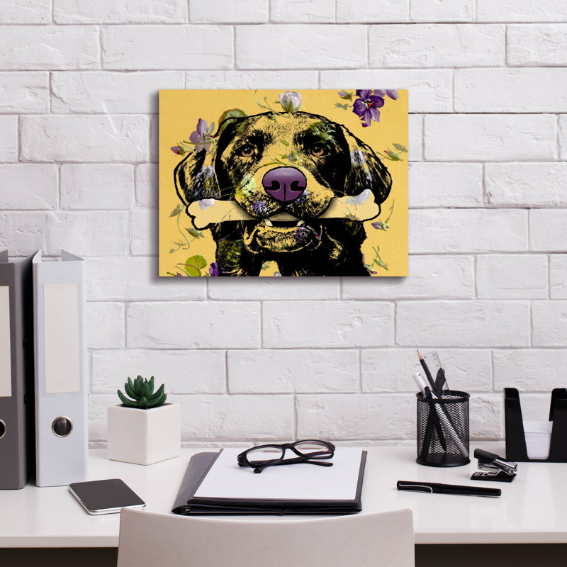 Give' by Dean Russo Canvas Wall Art, 12" H x 16" W x 0.75" D