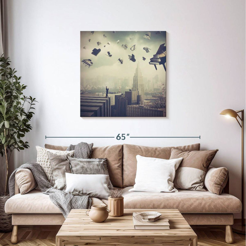 Kelan Last Symphony, 36" H x 36" W