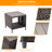 Patio Outdoor Furniture Set Rattan Coversation Seating Set Thickening Cushions With 3-Seater, Ottomans for Lawn, Poolside-1473036310-1473036309