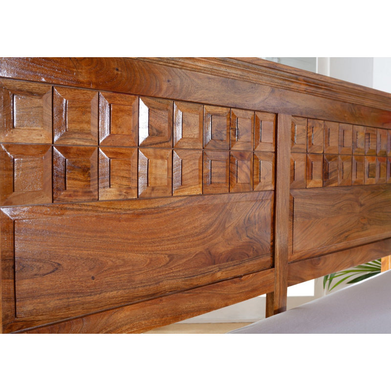 Oxford Solid Wood Storage Bed, Honey, Super King (6')